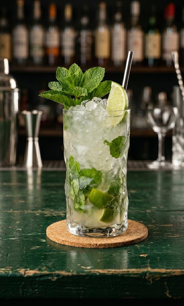 Cóctel Mojito clásico de Nusa Dua