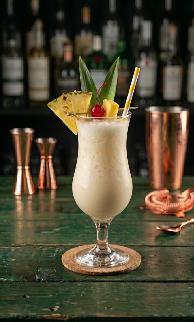 Cóctel Piña colada de Nusa Dua
